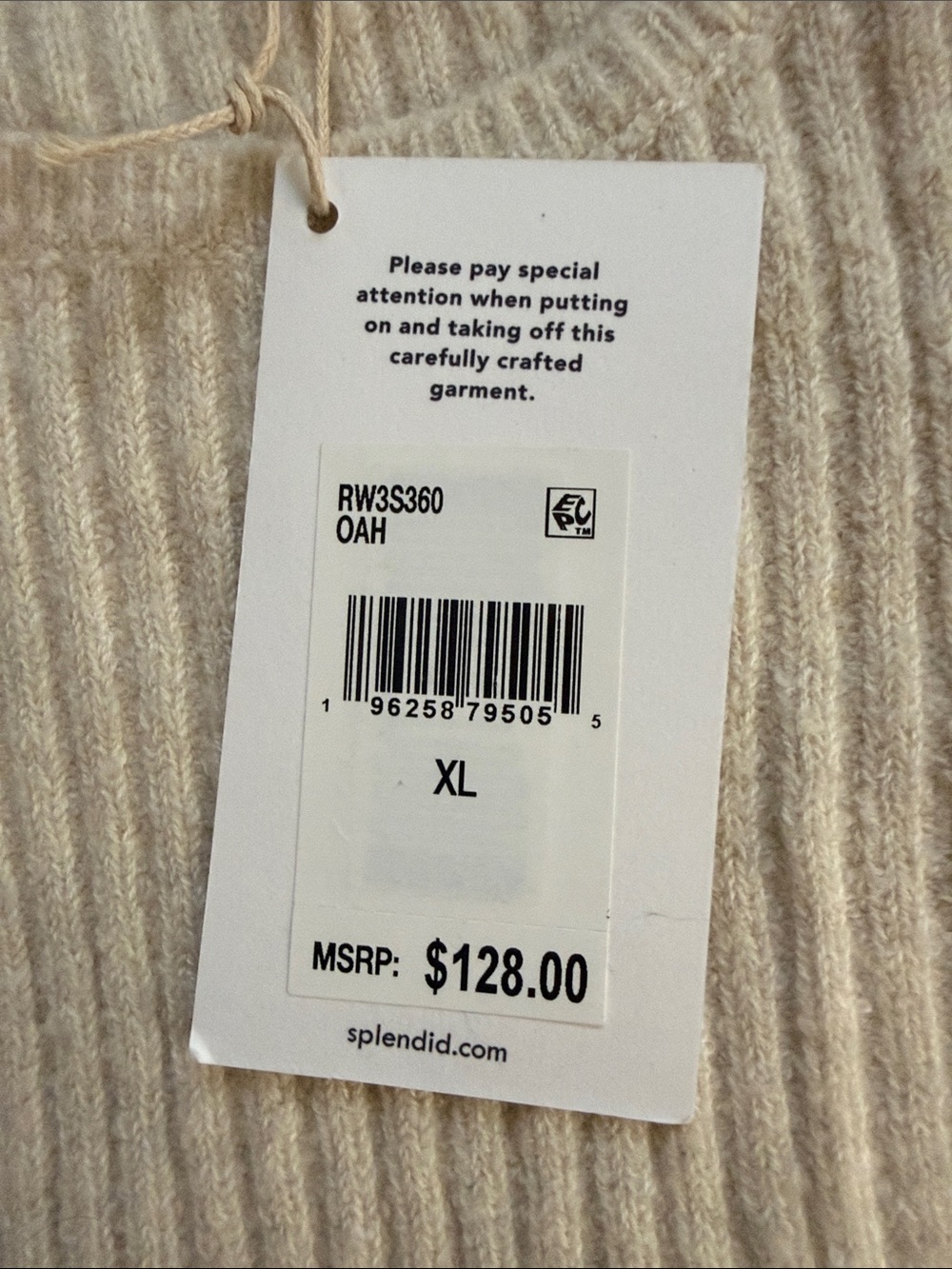 Splendid Set Cashmere Blend Ribbed Tank & Wide Leg Pants - Picture 3 of 16